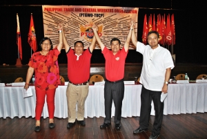 THE PTGWO SET A NEWLY ELECTED NATIONAL PRESIDENTFor the fourth time in the history of the Philippine Trade and General Workers Organization (PTGWO), the organizationexercises its true and democratic process in electing national president through a special national convention.